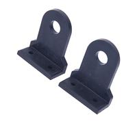 Gralara 2 Pieces Solenoid Pump Rubber Brackets Hardware Accs L SHAPED K Shaped Multipurpose Easy to Install Stand for Handheld Hanging Press, K Shaped, 35mmx23mm