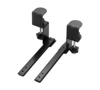 Gralara 2 Pieces Under Desk Keyboard Tray Slide Drawer Glides for Study Room Home