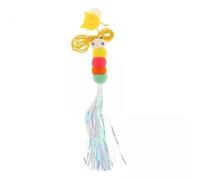 Gralara 2x Hanging Door Cat Toys, Cat Teaser Toy with Bell, Pet Supplies Amusement Elastic Rope Cats Toy for Kitten Playing Chase Exercising