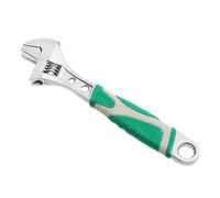 Gralara Adjustable Wrench Multipurpose Monkey Wrench Spanner Ergonomic Handle High Carbon Steel Lightweight Machined Jaw Suitable for Professional DIY, 12 inch