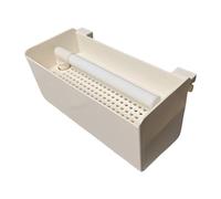 Gralara Aquarium Hang on Filter Box DIY Water Flow External for Small Fish Tanks Drip Tray