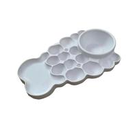 Gralara Artist's Mixing Tray Palette Multi Cavity Palette with Mixing Wells Art Supply for Painters, Artists