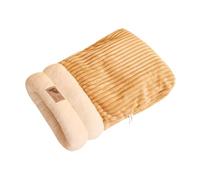 Gralara Autumn/Winter Warm Cat Bed Hideaway Pet Nest Cat Sleeping Bag Cat Nest Puppy, L