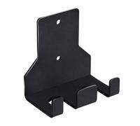 Gralara Barbell Bar Wall Mount, Weight Bar Rack, Wall Installation, Barbell Holder, Iron, Vertical, Stable Organization Rack, And Rustproof F, Double Bar