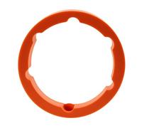 Gralara Bike Chain Guard Protector with Circular Shape and Three Centimeter Thickness for Drive System Alignment and Derailment Suitable for European Motorcycle Brands from, Orange