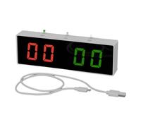 Gralara Billiards Electronic Scoreboard White Multifunctional for Sports Competitions Gifts Sturdy Digital Scoreboard Score Keeper, 3400ma