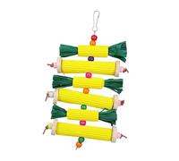 Gralara Bird Toy Parrot Toy Hanging Toy Parrot Cage Bite Toy for Lovebird Macaws Small Pets