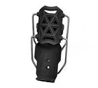 Gralara Bottle Holder As A Universal Cup Holder And Bottle Cage. Accessory for The Handlebar. Made of Polypropylene, Black