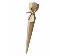 Gralara Bouquet Wrapping Paper Single Box Holder Wrapper Sleeve Floral Packaging Petal Top Pearlescent Finish Suitable for gift giving weddings graduations educator's day events, Brown