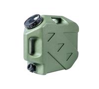 Gralara Camping Water Container, Portable Drinking Water Storage Canister with Dispenser Tap And Comfortable Handling, Made of PP And PE Material with Sealed, Green