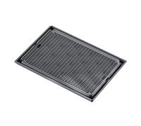 Gralara Cat Litter Mat Cat Litter Pad, Cat Supplies Accessories, Sturdy, Lightweight And Easy to Litter Mat for Indoor Cats, Dark Gray