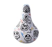 Gralara Children's Saddle, Parts, Shock-absorbing Seat, Comfortable for Outdoor, Black lines