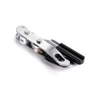 Gralara Climbing Descender High-Strength Descender with Self-Locking Mechanism Compact Self-Locking Belay Device for Rappelling