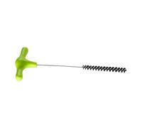 Gralara Coffee Steam Wand Tip Cleaning Brush 2.8inch Long 7.5mm Fiber Bristle Versatile for Glass Tubes, Green