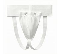 Gralara Comfortable Groin Protector, White Snap-button Version, L | Padded, Groin Protector with Removable Cup, Secure, guarding Gear, for , fighting Artists