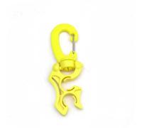 Gralara Diving Hose Clip Scuba Hose Holder Organizer Regulator Clip Gauge Keeper With Hose Channels And 360 Degree Rotating Fast Release Clip Reliable Nylon , Yellow , 10-10mm