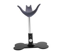 Gralara Dog Assisted Standing Support Dog Seat Soft Adjustable Dog Gift Pet Bench Pet Hair Cutting Stool for Pet Grooming Bathing, Grey