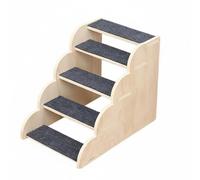 Gralara Dog Stairs Stable Sofa Pet Steps Nonslip-Resistant Cat Stair Ramp for Bed