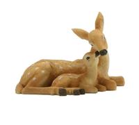Gralara Elegant Resin Deer Sculpture for Outdoor Gardens And Parks, Style A