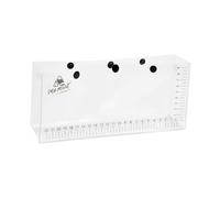 Gralara Fish Viewing Bag with Scale Small Foldable Outdoor Indoor PVC Fish Breeder Storage Bag
