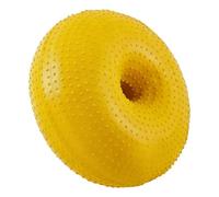 Gralara Fitness Ball, Pilates Ball, Gymnastics Ball, Thickened PVC, Supportive, Soft Surface, Suitable for Home Workouts and Relaxation, Yellow