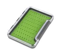 Gralara Fly Box Fly Fishing Lure Box Fishing Storage with Water-Repellent Housing Stable PP Structure for Family Trips Hiking Outdoor, A, M