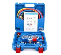Gralara Gauge Set with Case Multi-Port Gauge Set Effortless-Connect Charging Kit for Home Mechanics