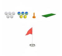 Gralara Golf Practice Equipment Floating Putting Putting Green With Simulated Grass Surface Raised Turf Edge and Foam Base for Stable Practice Suitable for Pool Backyard Outdoor Use