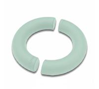 Gralara Half Moon Dumbbell Floor Protection Half Round Weight Area Saving Curved Dumbbell for Stretching and Balance Exercises, Gray Green