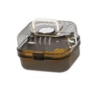 Gralara Hamster Cage, Hamster Habitat with Water Bottle, Small Pet Cage for Mice Small Animals, Yellow