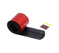 Gralara Hull Protector, Heavy-duty Strip, Complete Installation Kit with Fiberglass Accessories for Boats, Black