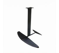 Gralara Inflatable Surfboard With Non-Slip Deck Pad Secure Foot Straps Side Carry Handles Fin Bay Aerodynamic Bottom for training balance calm water paddling, F11 Hydrofoil 2100sqcm