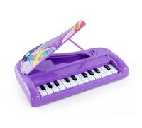 Gralara Kids Learning Piano Electronic Keyboard Toy Piano Instrument Music Stand Build For Practice Coordination Growth And Stage Play Suitable for preschool, Purple, Electronic Organ Toy