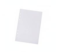 Gralara Loose Leaf Paper Binder Refill Notebook Inserts Filler Paper Notepad Sheets with Supply for Daily Organization Suitable for journaling Sketching Professional Note Taking, White, Refill