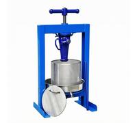 Gralara Manual Juice Press Stainless Steel Hydraulic Press Extractor Machine Fermentation Press Juicer With Drain Guide And Stable Frame suitable for making pressing fermented beverage processing
