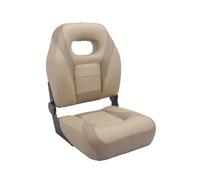 Gralara Marine Passenger Seat Boat Seat Folding Seat Cushioned Backrest Ergonomic Contoured Support With Carry Handle Compact Storage Suitable for river cruising calm bays charter use