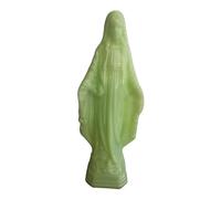 Gralara Mary Statue Decoration Catholic Blessed Desktop Glow in The Dark Ornament