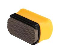 Gralara Mini Denibbing File Paint File Tool Ergonomic Handle Small Professional Car Accessories Drawing Boards Tangsteel Adjustable, Yellow