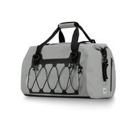 Gralara Motorcycle Duffel Bag with Straps Spacious Motorcycle Travel Bag Secure Luggage for Commuters, Road Trips, Array, Grey