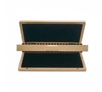 Gralara Oboe Case Wooden Storage Box Holder Organizer Protector With Maple Body And Felt Surface For Easy Access Suitable for oboists students artists home rehearsal stage, Natural Wood