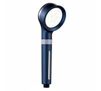 Gralara Offering Deep Filtration High Pressure Output Adjustable Water Control Stainless Steel Panel Handheld Design Suitable for Relaxing Washroom Experience, Navy