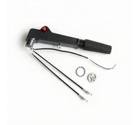 Gralara Outboards Motor Control Arm Assembly Metal Outboards Motor Control Handle Tillers Arm with Cables for Marine Mechanics