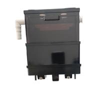 Gralara Overflow Box for Aquariums External Filtration Box DIY Water Flow Aquarium Hanging Filter Box for Small Fish Tank Turtle Tank, Double Layer