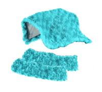 Gralara Pack of 3 Blade Protectors, Ice Skate Protection, Blade Care, Blade Cover with Water-absorbing Inner Lining to Protect The for Ice Hockey And I, L, Green