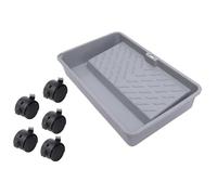 Gralara Paint Tray DIY Home Roller Brush Holding for Paint Workers Household Wall