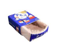 Gralara Pet Cat Nest Warm Dog Bed Snack Box Design Kitten Warm House Pet Tent for Cats Puppy, M