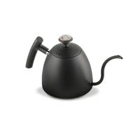 Gralara Pour Over Coffee Kettle Manual Gooseneck Kettle Consistent for Baristas, Array, Black, Gooseneck Kettle with Thermometer