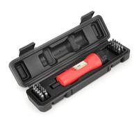 Gralara Pre-Set Screwdriver Slip-Action Inch-Pound Screwdriver High-Precision Hand Tool for Garage, Model 26255A, 21-Piece Set, 1/4 Inch, 10-70 in/LB, S2 Head, 40CR Casing, Plastic, 739g