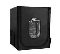 Gralara Printer Enclosure Dustproof Printer Cover with Window Zippered Textile Housing for Makers, Home Workshop, Studio