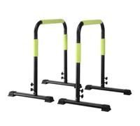 Gralara Pull-Upright Training Stand with Parallel Handles Padded Exercise Station Heavy-Duty Exercise Equipment for Home Gym